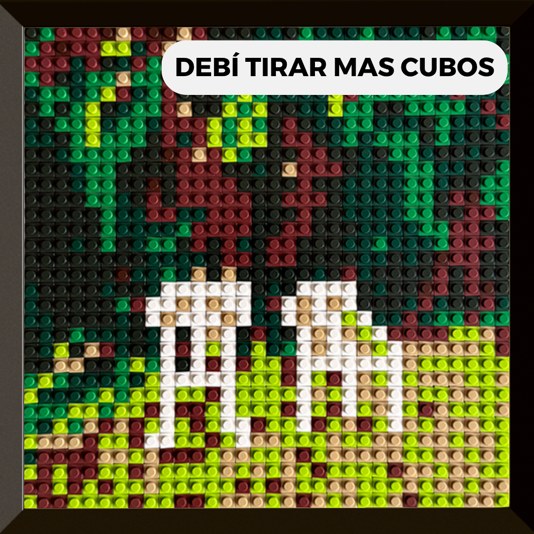 Modèle : DEBÍ TIRAR MAS CUBOS
