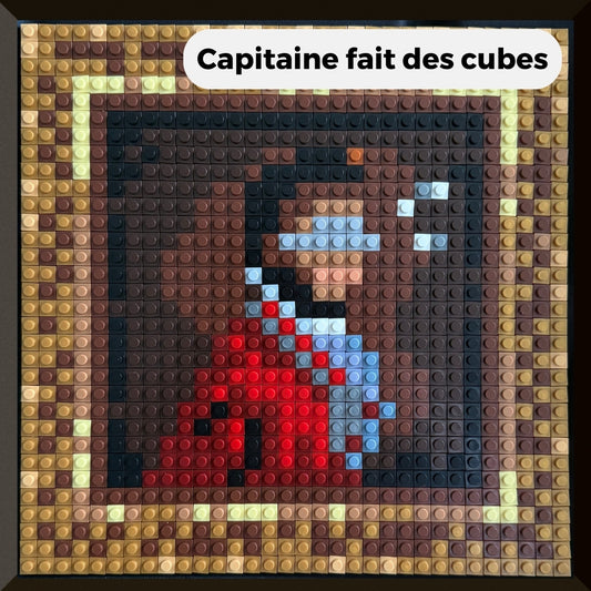 Modèle : Capitaine fait des cubes