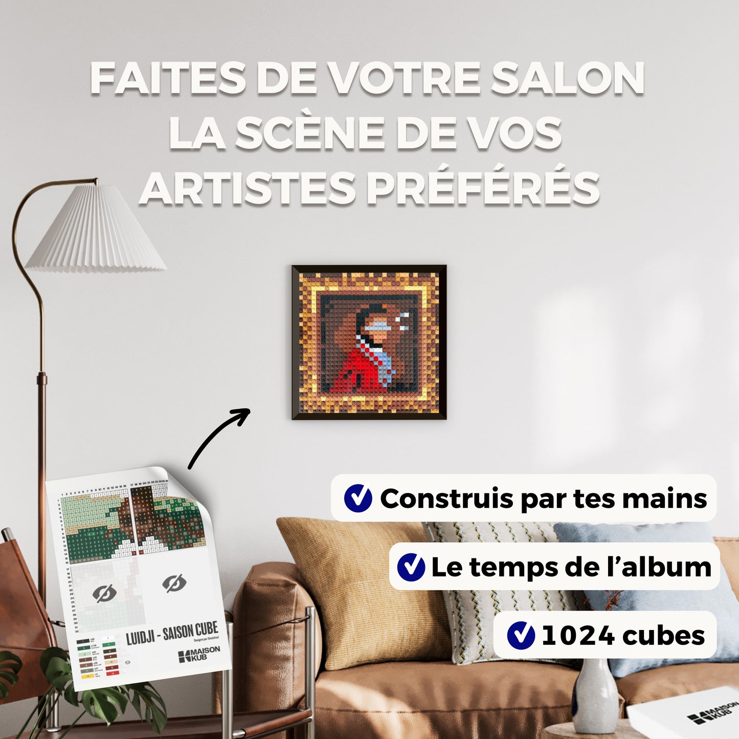 Modèle : Capitaine fait des cubes